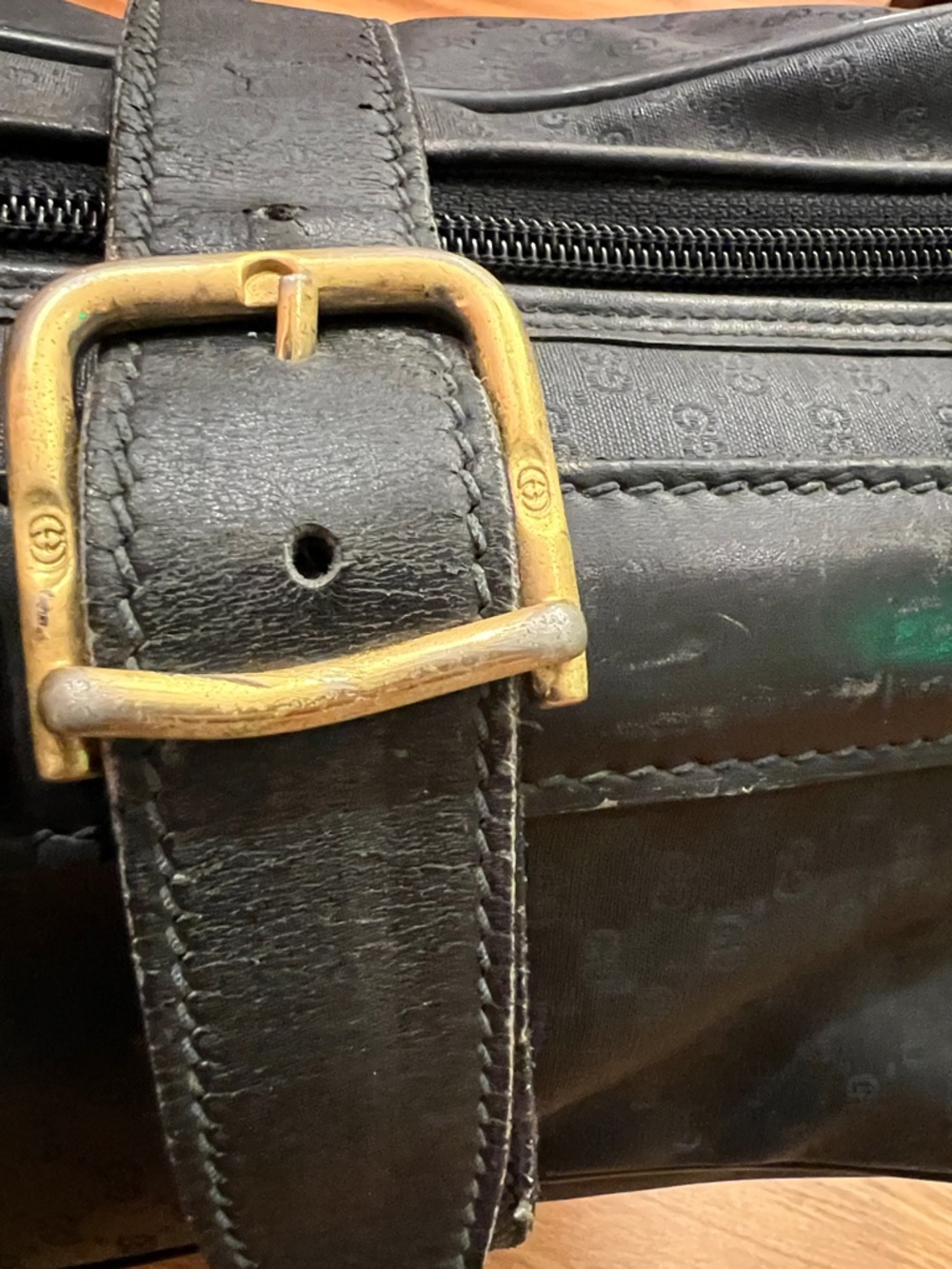 Gucci Vintage Black Suitcase - Softcase - Picture 3 of 6